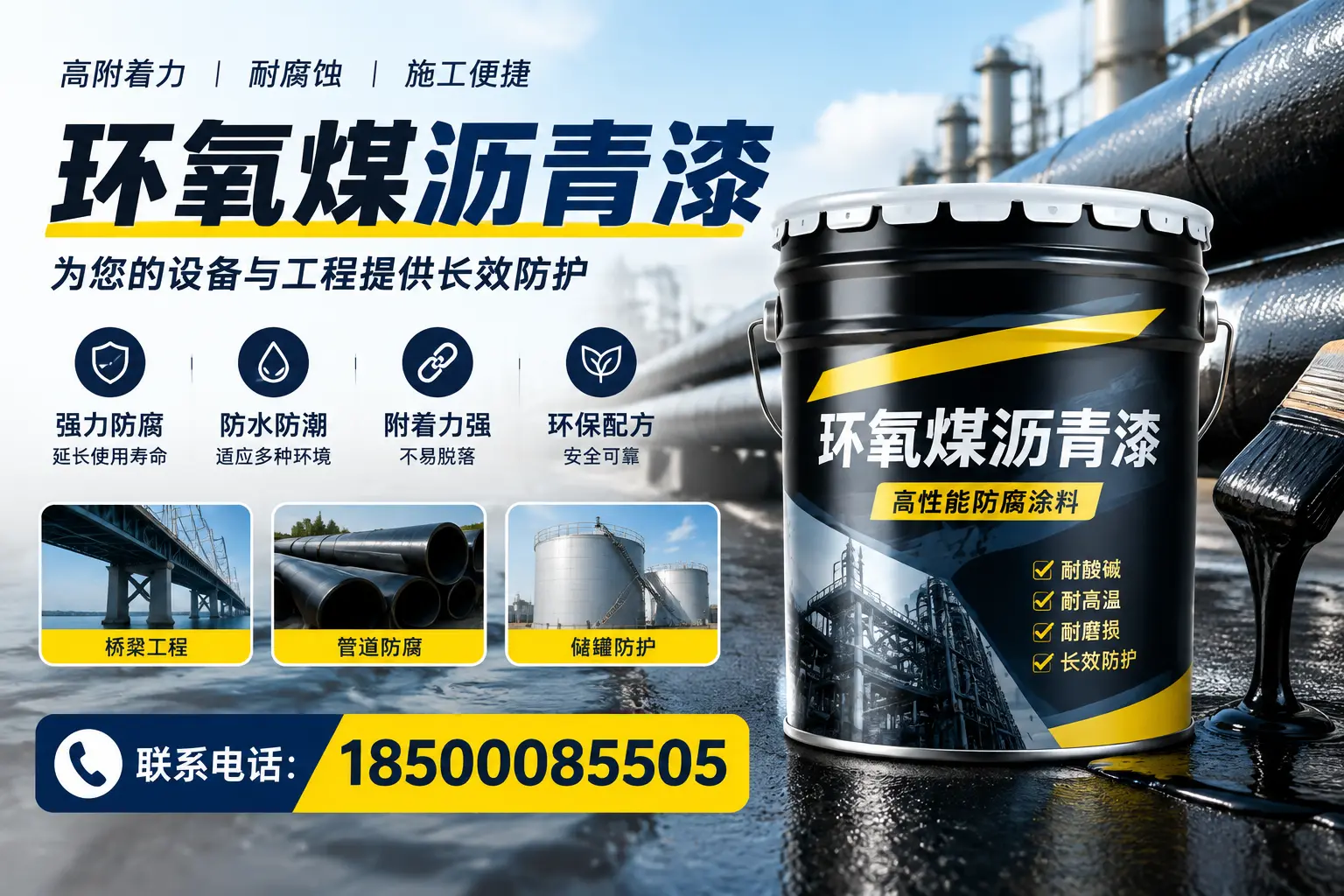 环氧煤沥青漆与其他涂料的对比分析，助力承德企业决策